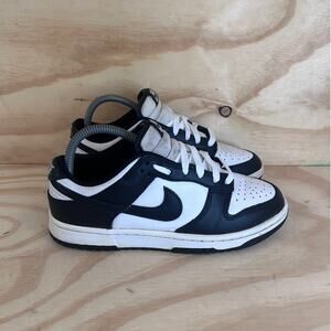Nike - Dunk Low Retro Panda - Sneakers - Black/White - Big Kids - 6 - DD1391-100